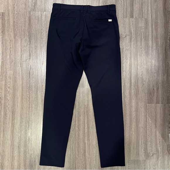Footjoy Men’s Performance Tapered Fit (Euro) Golf Trousers Pants - Navy 32x32 - Picture 3 of 7